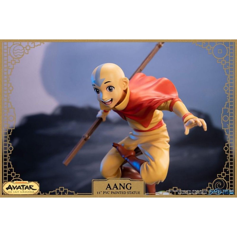 AVATAR LE DERNIER MAITRE DE L'AIR - Aang - Statuette Standard Ed. 27cm 