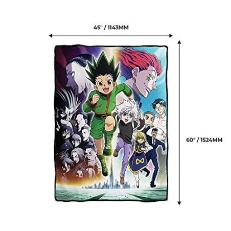 HUNTER X HUNTER - Groupe - Couverture 114x152cm 