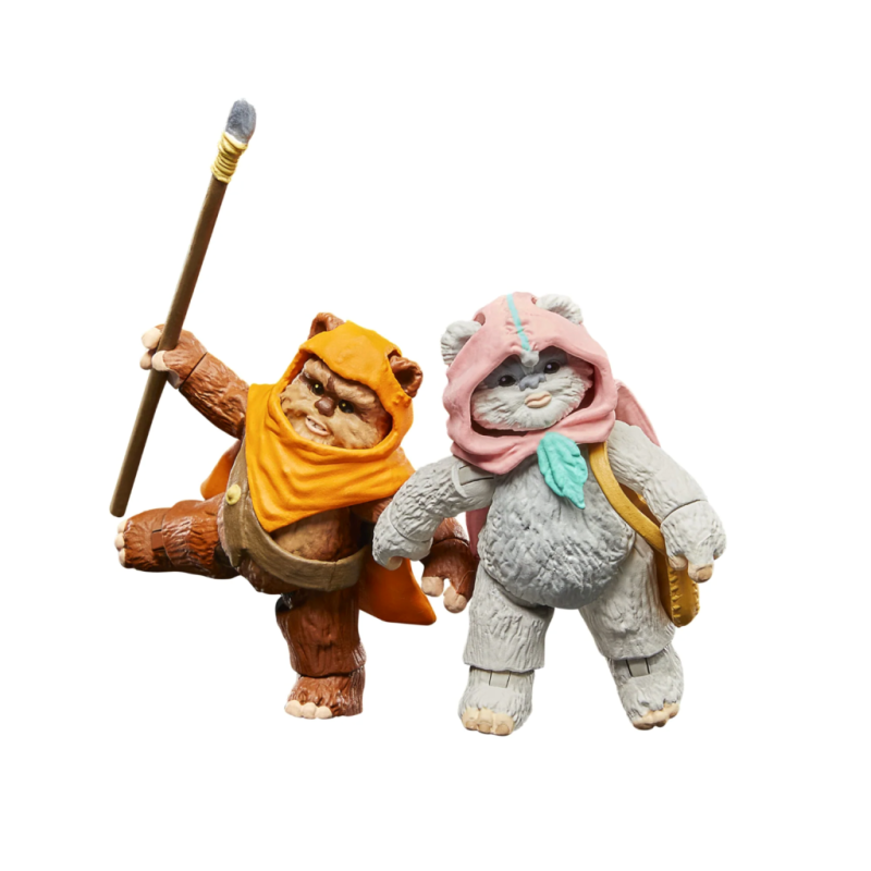 STAR WARS - Wicket et Kneesa - Figurine Vintage Collection 10cm 