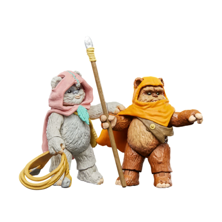STAR WARS - Wicket et Kneesa - Figurine Vintage Collection 10cm 