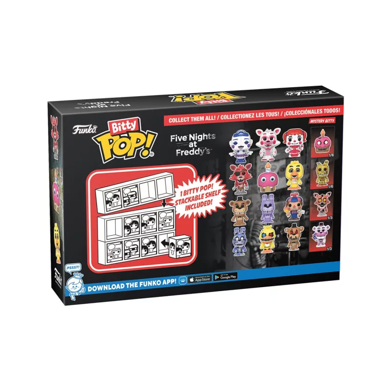 FIVE NIGHTS AT FREDDY'S - Bitty Pop 4 Pack 2.5cm - Ballora 