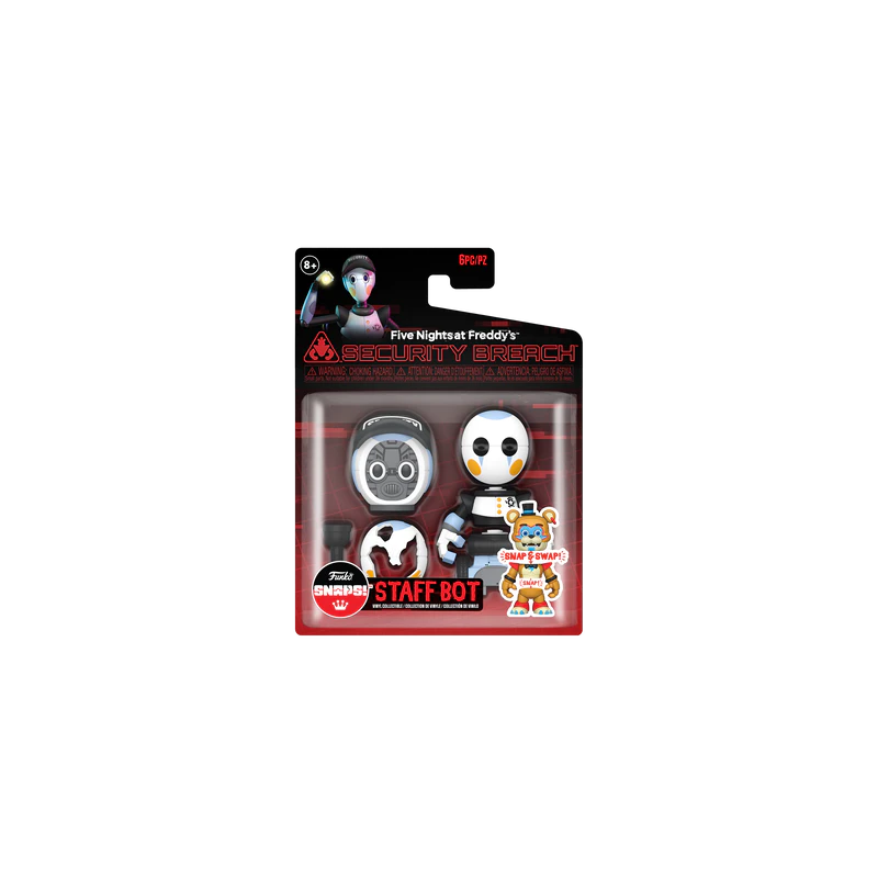FNAF - Security Staff Bot - Single Snap Pack Funko 