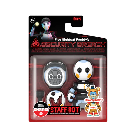 FNAF - Security Staff Bot - Single Snap Pack Funko 