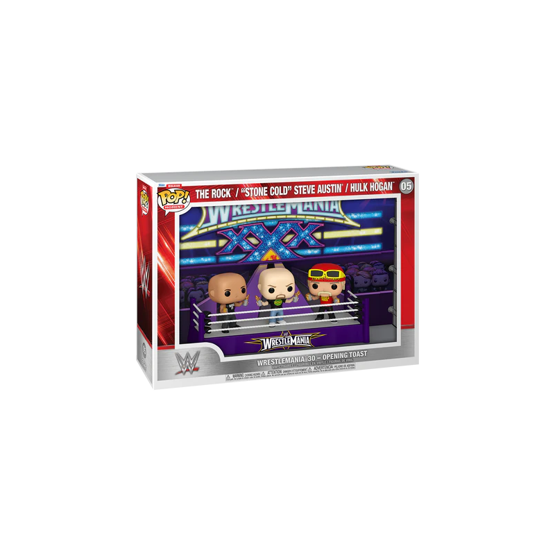 WWE - POP Moments Deluxe N° 05 - Wrestlemania 30 Opening Toast 
