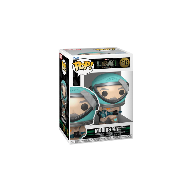 LOKI SAISON 2 - POP Marvel N° 1313 - Mobius (TVA Temporal Core Suit) 