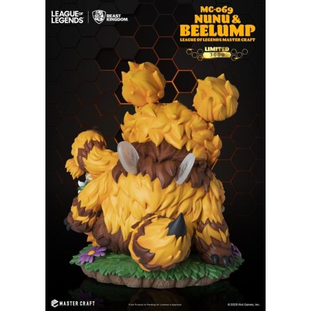 LEAGUE OF LEGENDS - Nunu & Beelump - Statuette Master Craft 35cm 