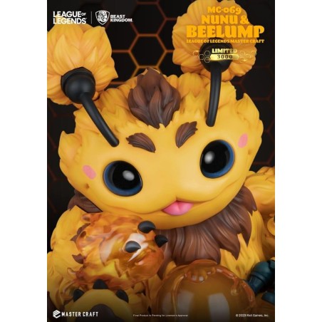 LEAGUE OF LEGENDS - Nunu & Beelump - Statuette Master Craft 35cm 