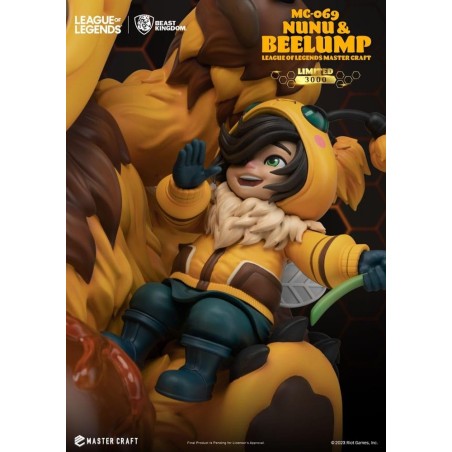 LEAGUE OF LEGENDS - Nunu & Beelump - Statuette Master Craft 35cm 