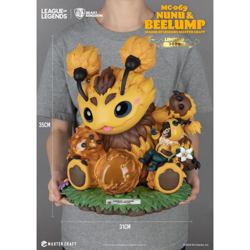 LEAGUE OF LEGENDS - Nunu & Beelump - Statuette Master Craft 35cm 