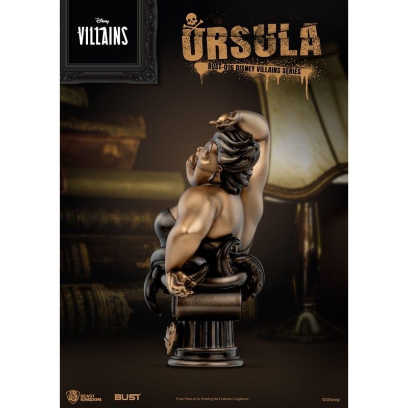 DISNEY - Ursula - Buste Villains Series PVC 16cm 