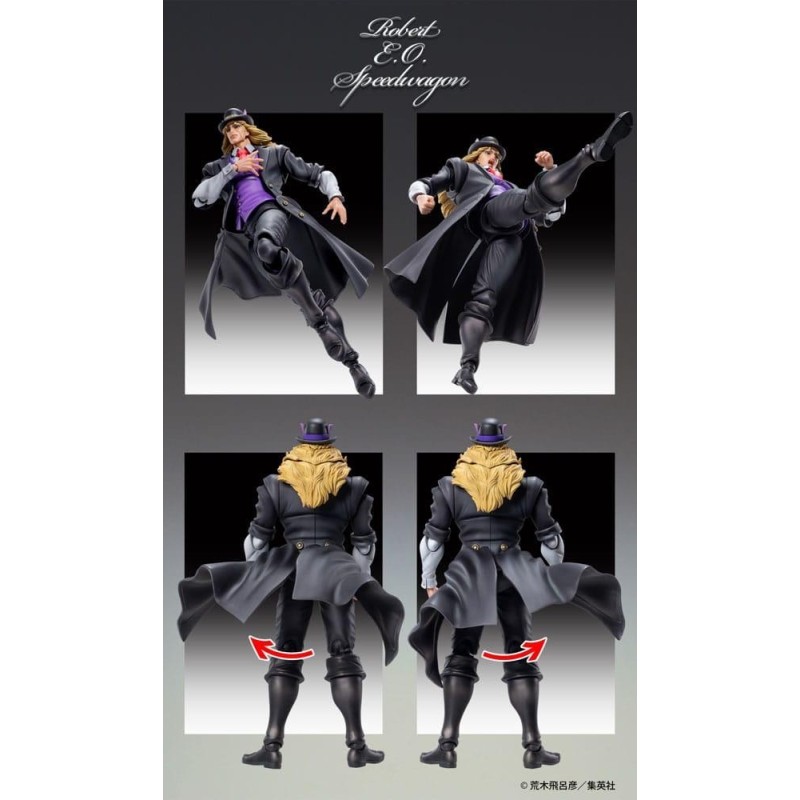 JOJO PART 1 - Robert E.O. Speedwagon - Figurine Chozokado 17cm 