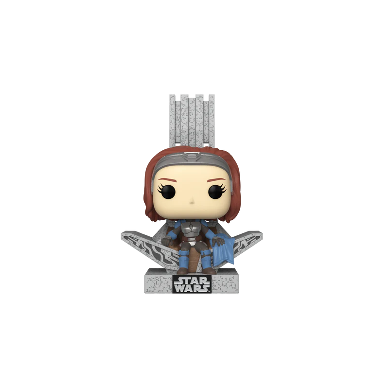 THE MANDALORIAN - POP Deluxe N° 669 - Bo Katan avec Throne 