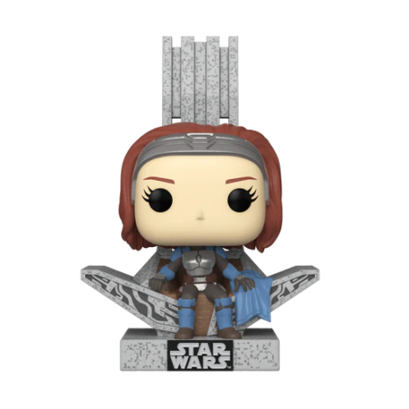 THE MANDALORIAN - POP Deluxe N° 669 - Bo Katan avec Throne 