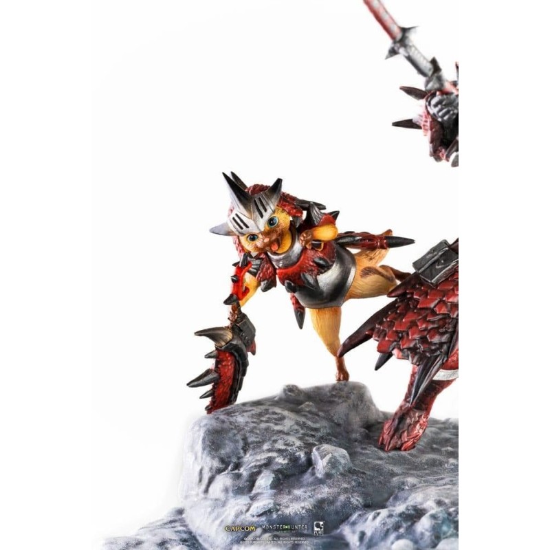 MONSTER HUNTER WORLD - Nergigante - Statuette 1/26 76cm 