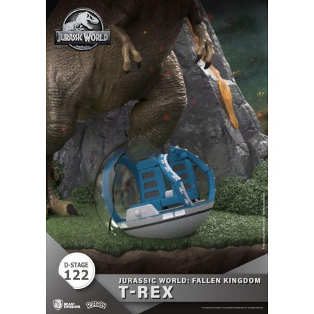 JURASSIC WORLD FALLEN KINGDOM - T-Rex - Diorama D-Stage 13cm 