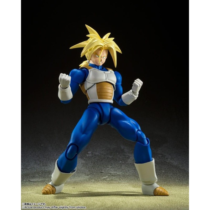 DRAGON BALL Z - Super Saiyan Trunks - Figurine S.H. Figuarts 14cm 
