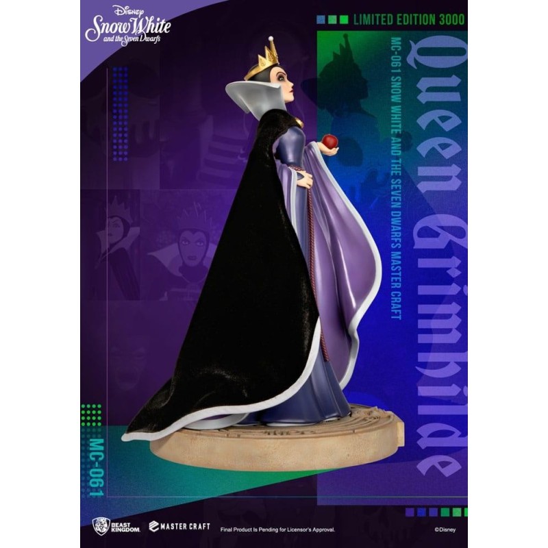 SNWO WHITE - Queen Grimhilde - Statue Master Craft 41cm 