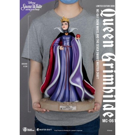 SNWO WHITE - Queen Grimhilde - Statue Master Craft 41cm 