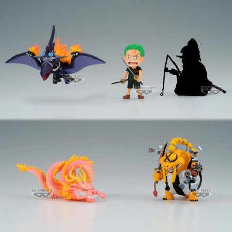 ONE PIECE - WCF Wanokuni Onigashima 10 - Assortiments 12 Figurine 7cm 