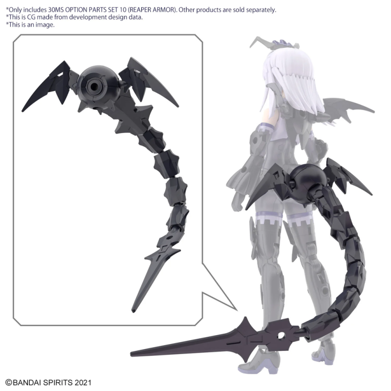 30MS - Option Parts Set 10 (Reaper Armor) - Model Kit 