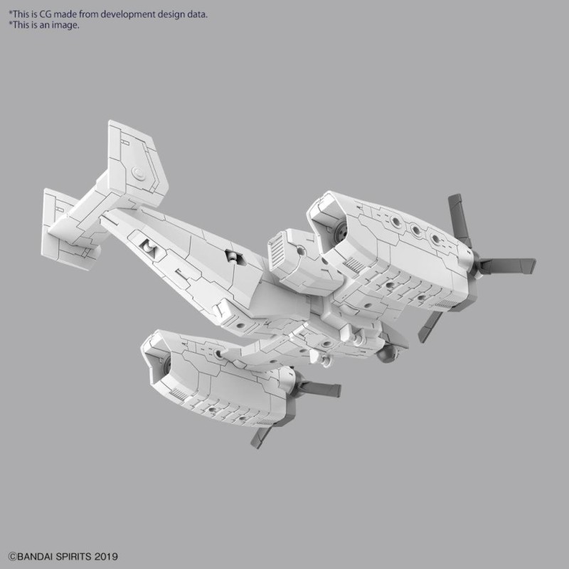 30MM - 1/144 Extended Armament Vehicle (TILT ROTOR Ver.) - Model Kit 
