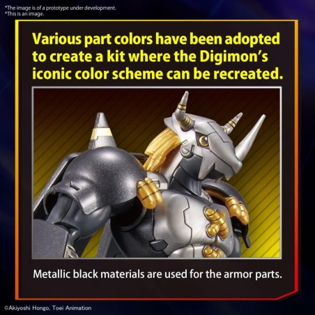 DIGIMON - Figure-rise Standard Blackwargreymon - Model Kit 