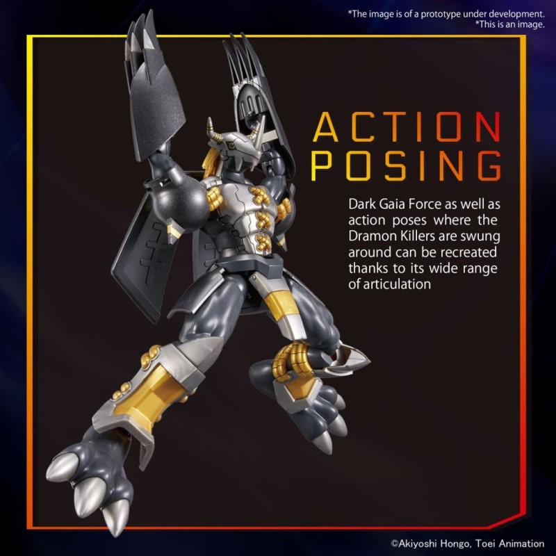 DIGIMON - Figure-rise Standard Blackwargreymon - Model Kit 