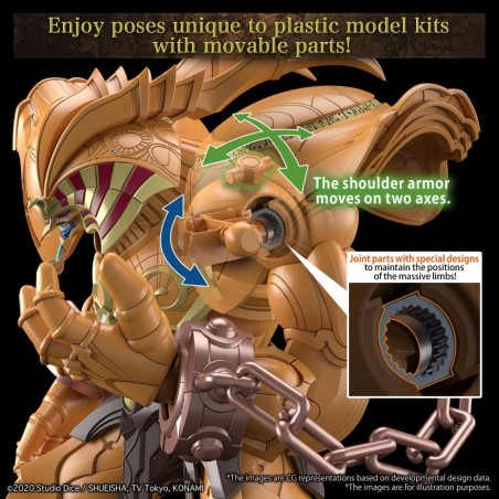YU-GI-OH! - Figure-rise Standard Ampl. The Legendary Exodia -Model Kit 
