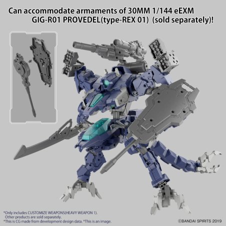 30MM - Customize Weapons (Heavy Weapon 1) - Model Kit 