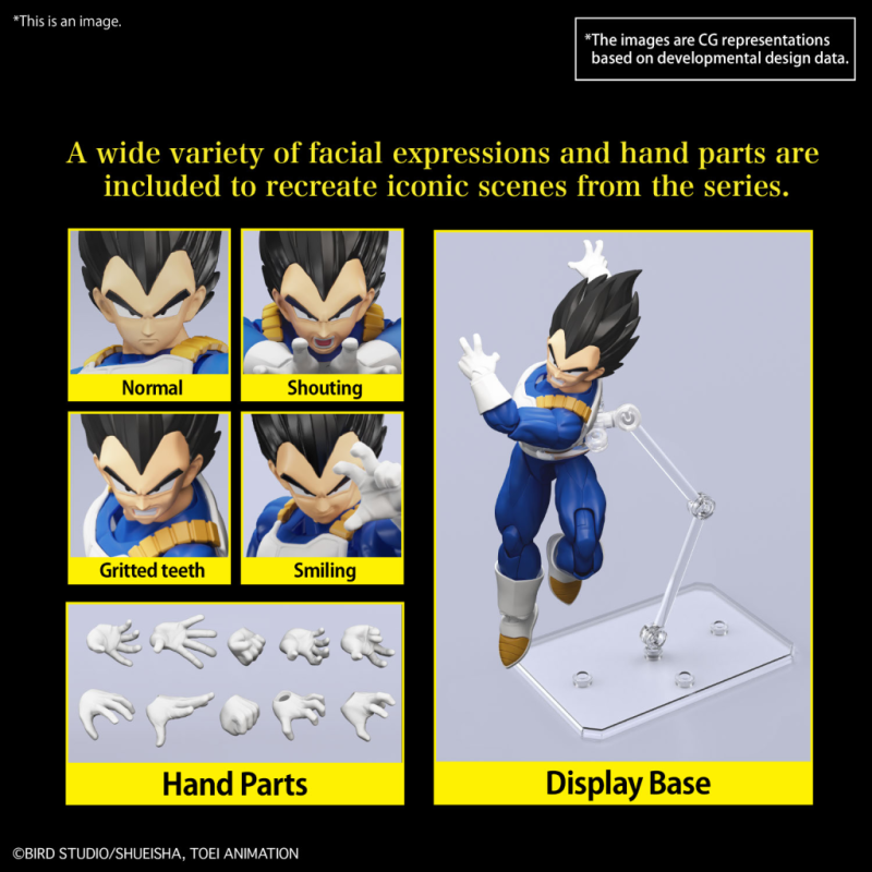 DRAGON BALL - Figure-rise Standard Vegeta (NEW SPEC Ver.) - Model Kit 