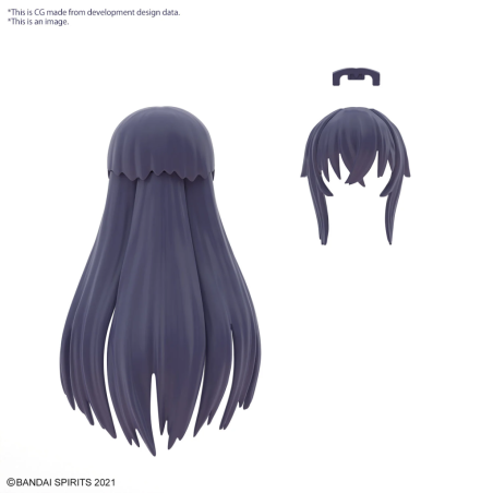 30MS - Option Hair Style Parts Vol.8 All 4 Types - Model Kit 