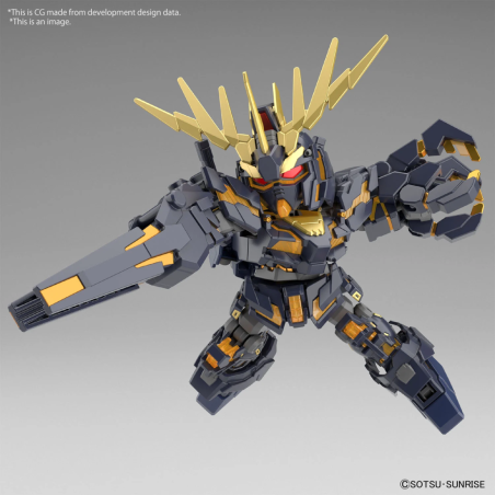 SD GUNDAM -Cross Silhouette Unicorn 02 Banshee & Norn Parts -Model Kit 