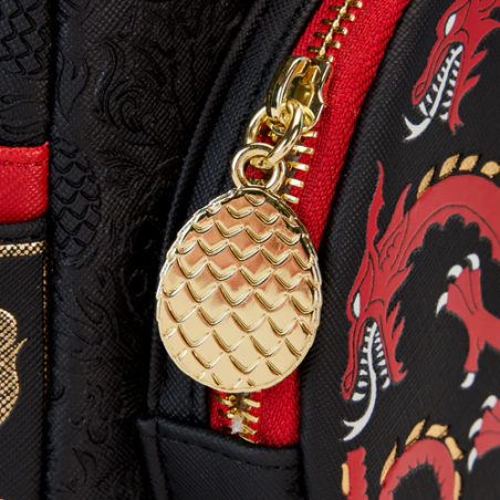 HOUSE OF THE DRAGON - Targaryen - Mini Sac à Dos Loungefly 
