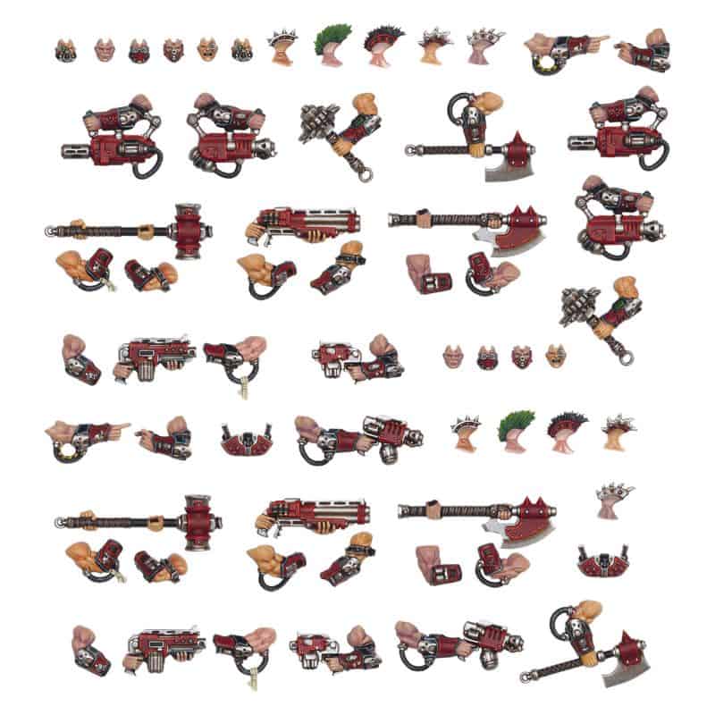 NECROMUNDA: GOLIATH WEAPONS & UPGRADES