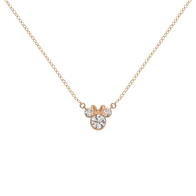 MINNIE -Set Maman & Fille- Collier + Boucles en Laiton Plaqué Argent 