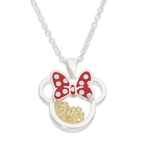 MINNIE - Collier Anniversaire en Laiton Plaqué Argent - Novembre 