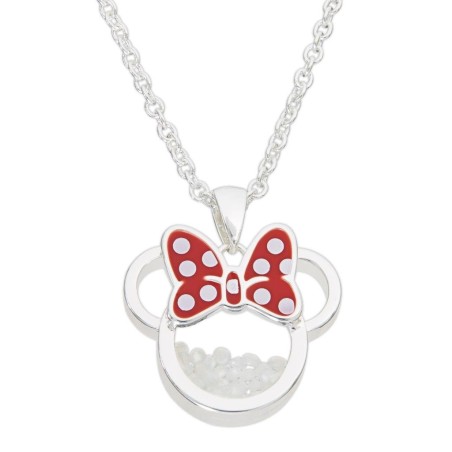 MINNIE - Collier Anniversaire en Laiton Plaqué Argent - Octobre 