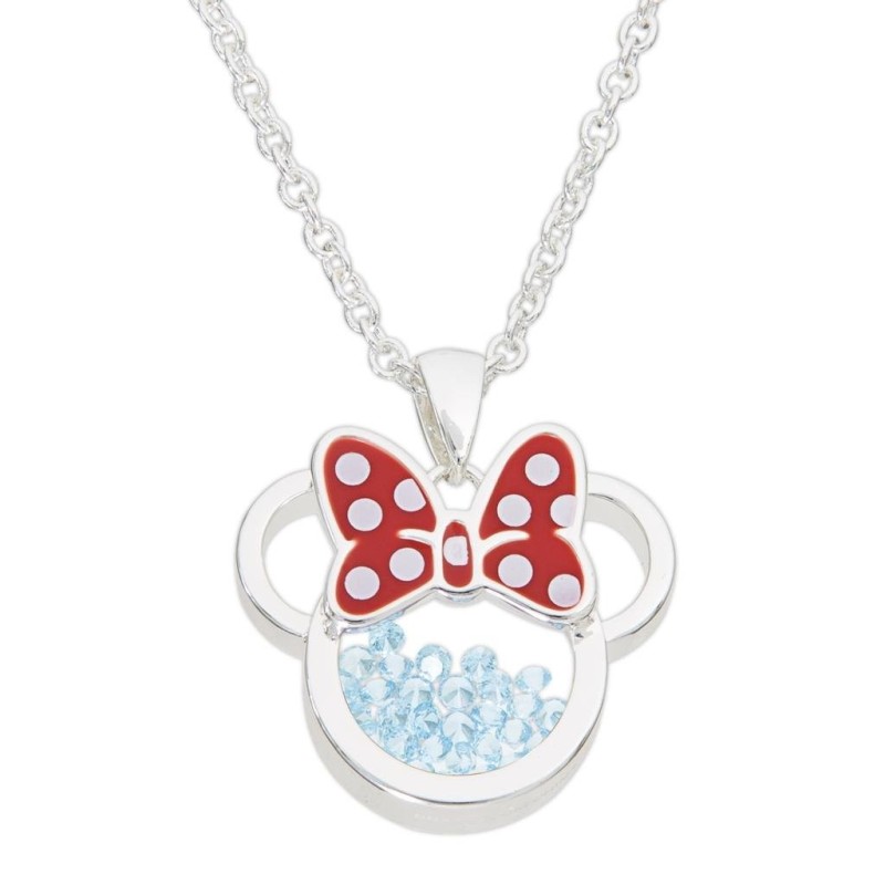 MINNIE - Collier Anniversaire en Laiton Plaqué Argent - Mars 