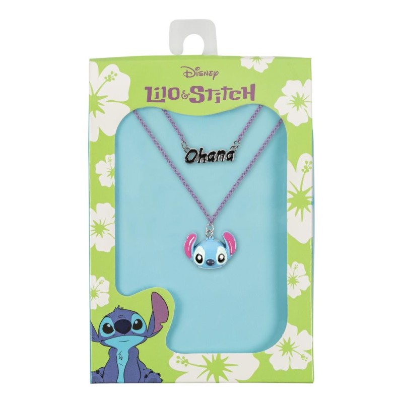 STITCH - Ohana - Collier + Pendentif 16mm 
