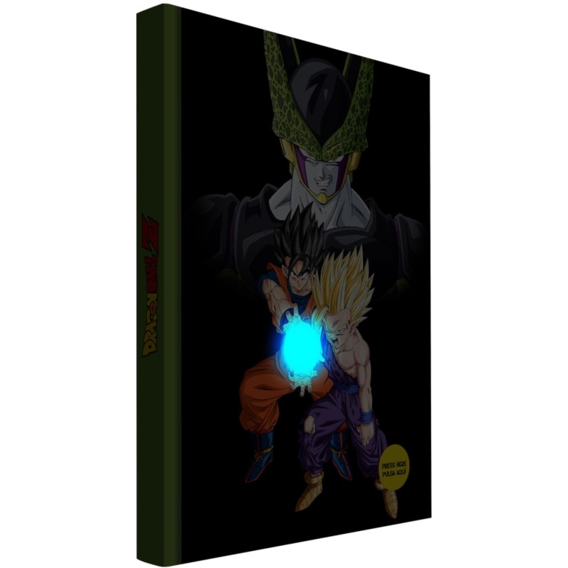 DRAGON BALL Z - Cell Bataille Finale - Cahier Lumineux "15x25x3cm" 