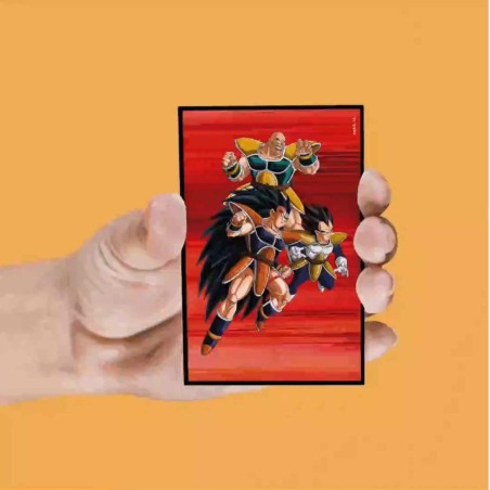 DRAGON BALL Z - Personnages - Set de 4 Magnet Lenticulaire 
