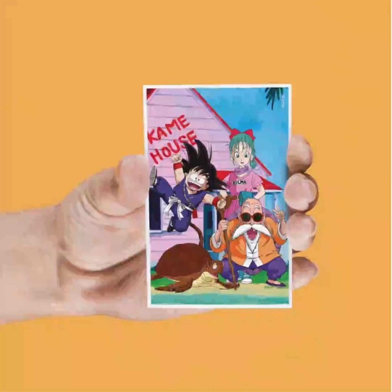 DRAGON BALL - Personnages - Set de 4 Magnet Lenticulaire 