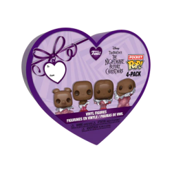 NBX - Pocket Pop Keychains 4 Pack- Saint-Valentin (Look Chocolat)  2