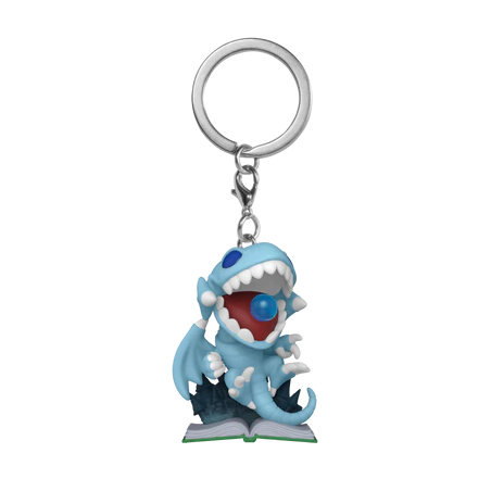 YU-GI-OH - Pocket Pop Keychains - Dragon Toon aux Yeux Bleus (Attack) 