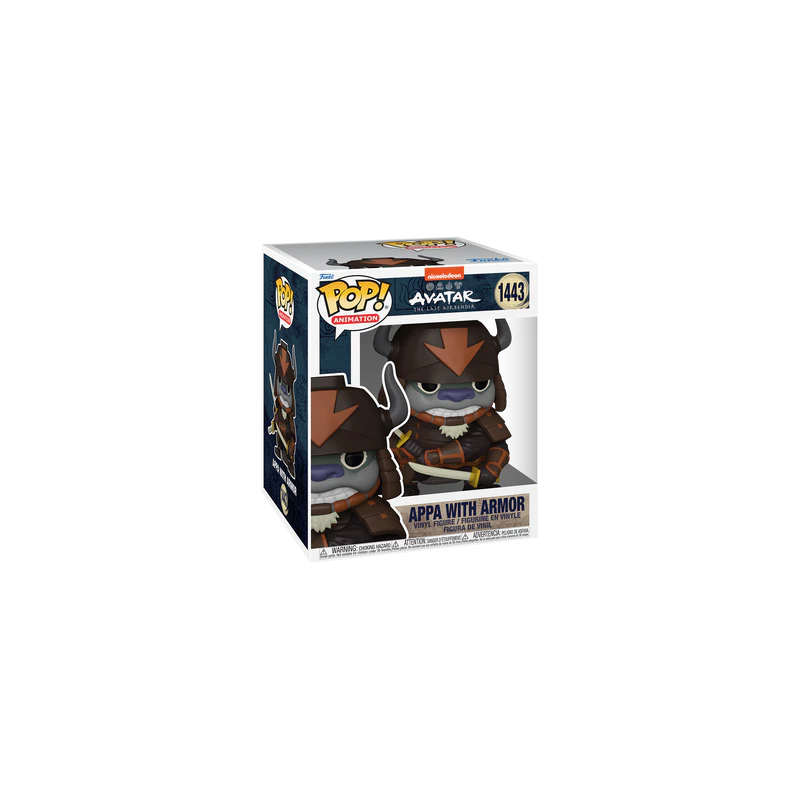 AVATAR DERNIER MAITRE DE L'AIR -POP Super 6'' N°1443 -Appa avec Armure 