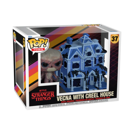 STRANGER THINGS S4 - POP TOWN N° 37 - Creel House avec Vecna 