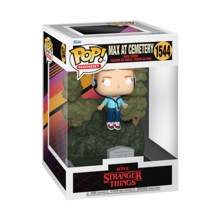 STRANGER THINGS S4 - POP Moments N° 1544 - Max au Cimetière 