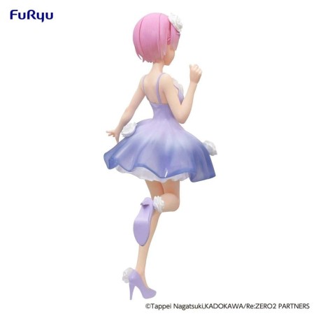 RE ZERO - Ram "Flower Dress" - Statuette Trio-Try-iT 21cm 