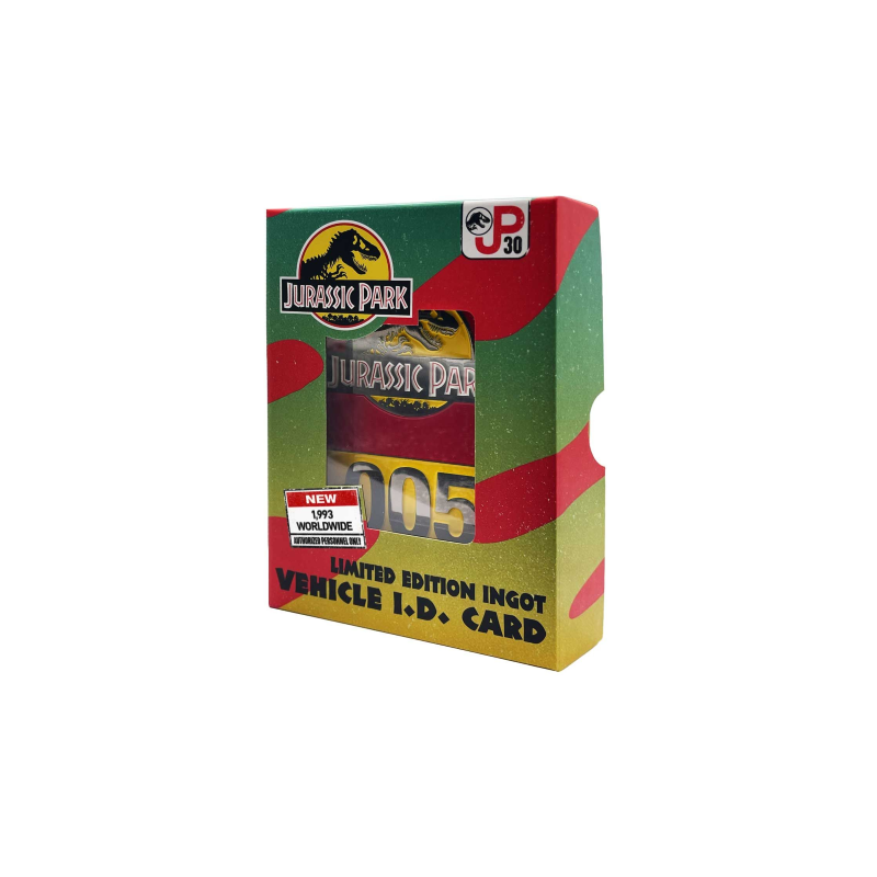 JURASSIC PARK - Jeep "30ème Anniversaire" - Lingot Edition Limitée 