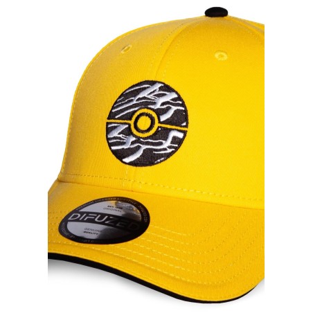POKEMON - Pokeball Jaune - Casquette ajustable 